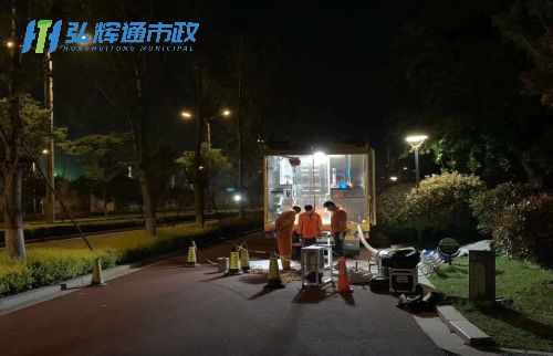 苏州园区玲珑湾管道光固化修复